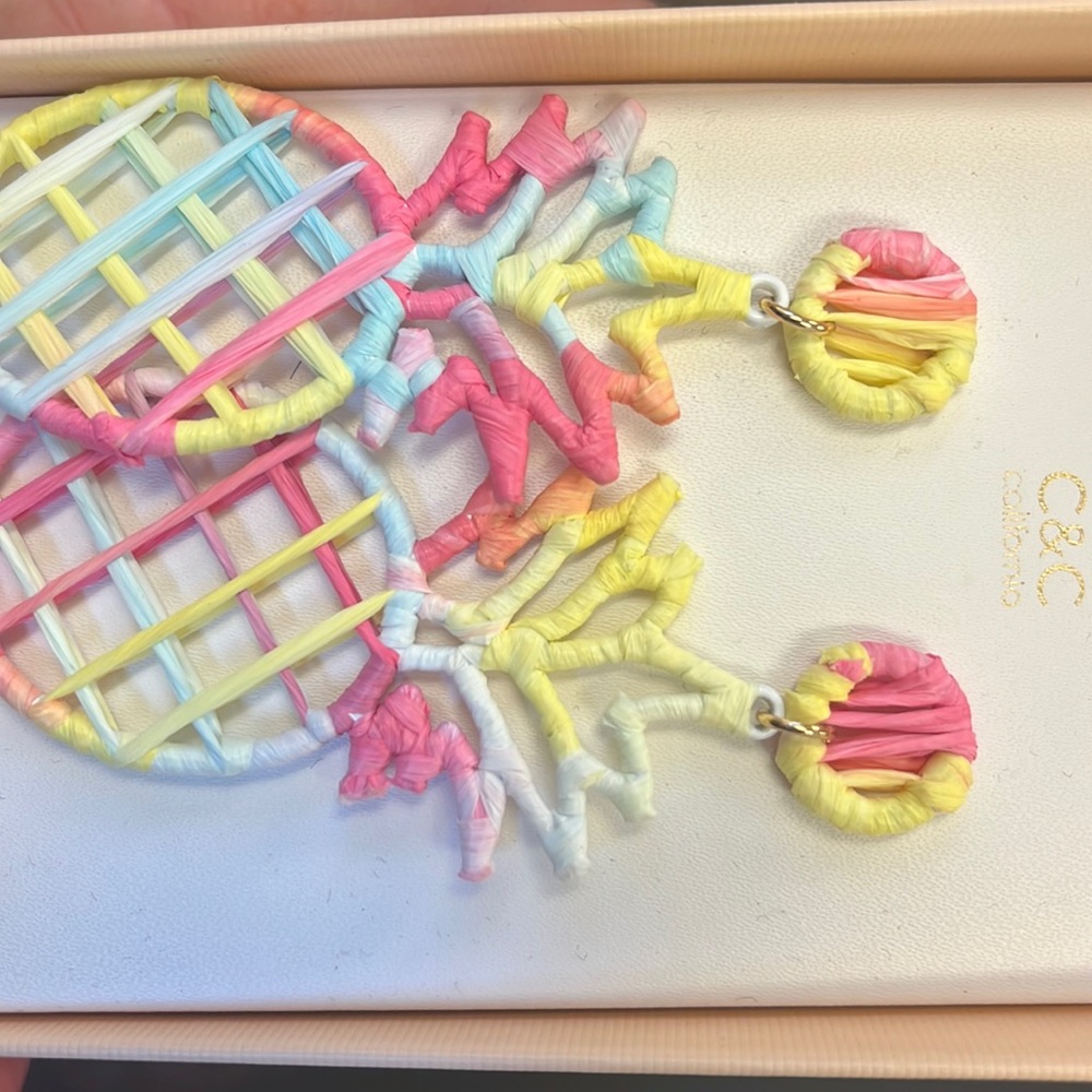 C&C California Pineapple Pink Blue Yellow